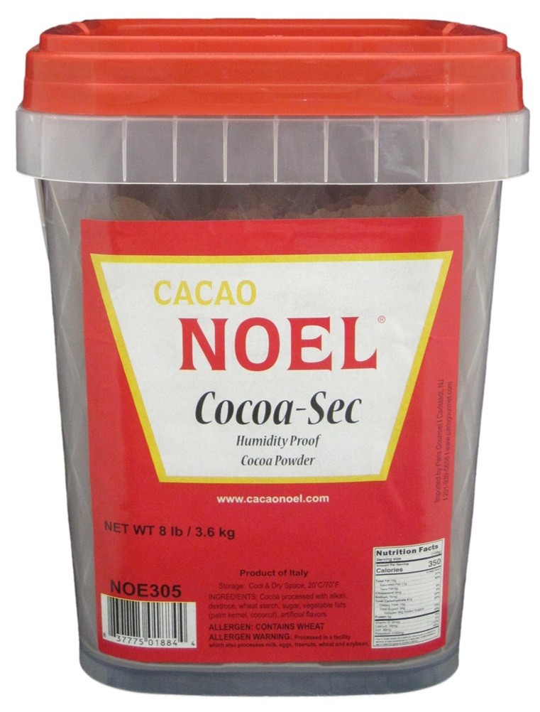 Cacao Noel Cocoa-Sec Humidity Proof Cocoa Powder - 8 Lbs gallery