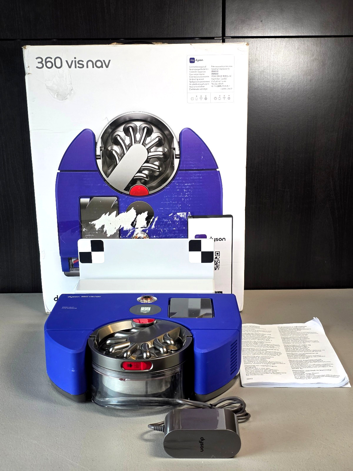Dyson 360 Vis Nav Robot Vacuum Cleaner RB03 w/ Smart Navigation -Blue gallery