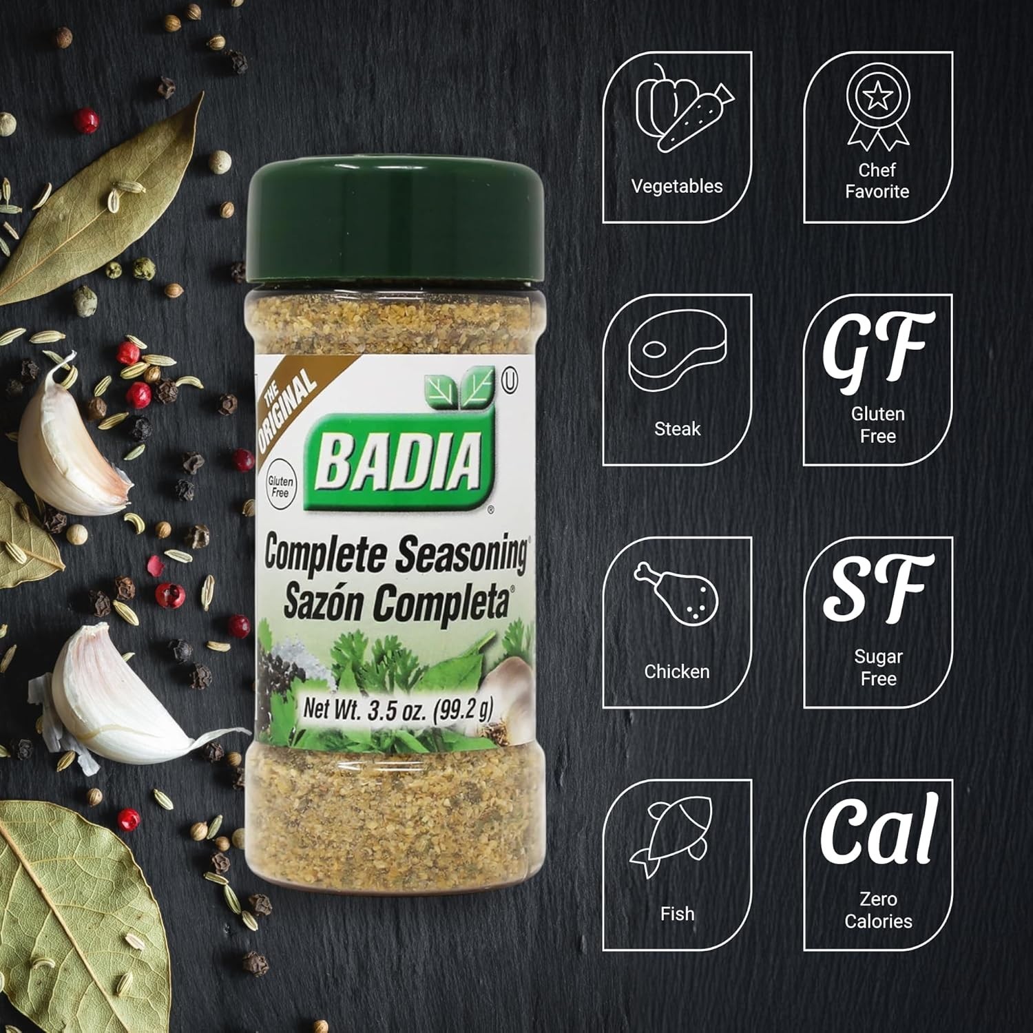 Complete Seasoning 3.5 oz - All-Purpose Spice Blend for Flavorful Cooking gallery
