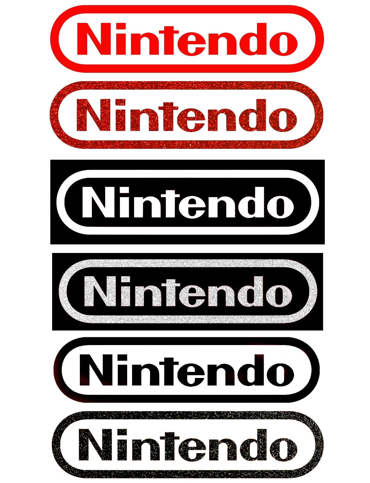 NINTENDO Logo Sticker Decal Pick Color and Size gallery