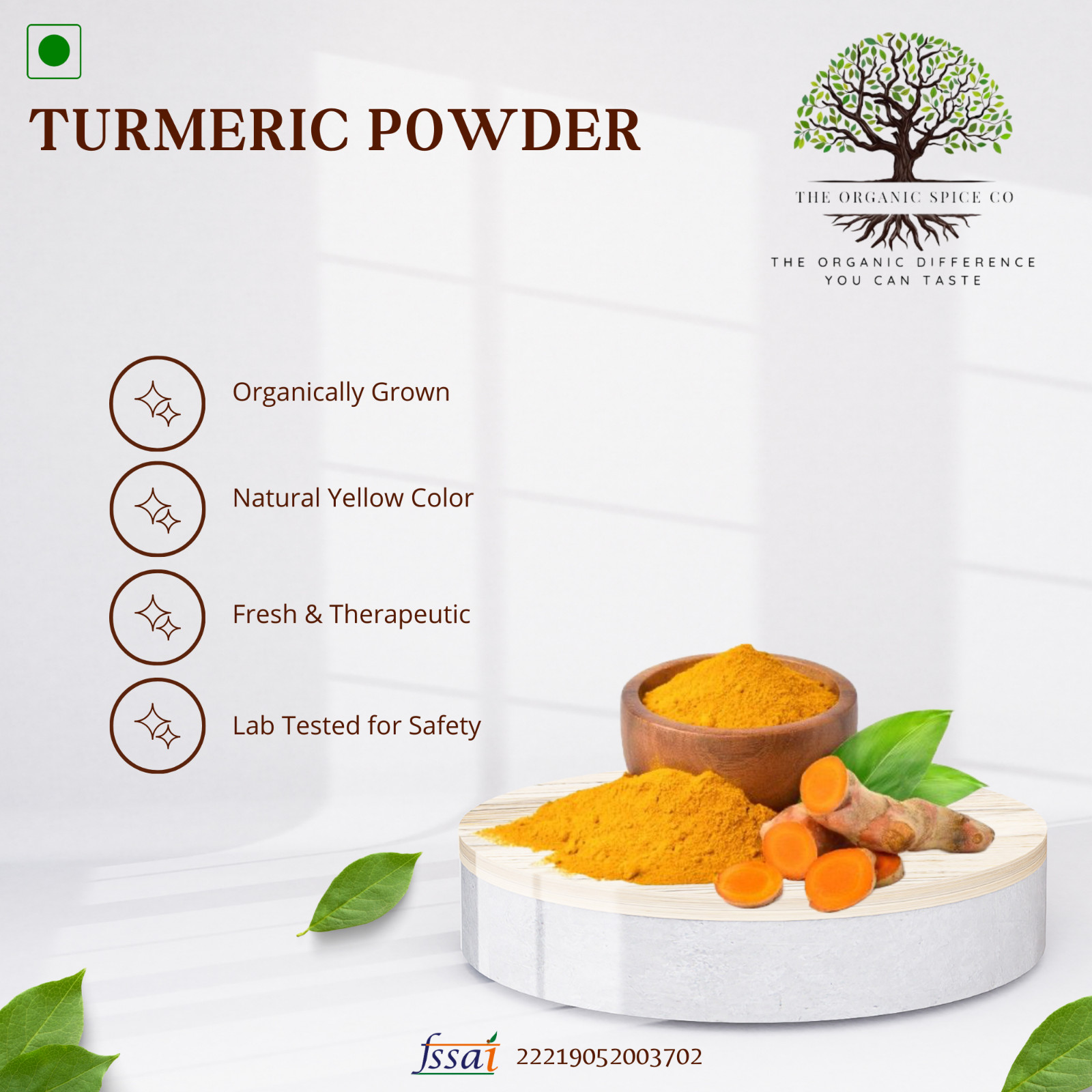 Organic Indian Turmeric - Golden & Flavorfull gallery