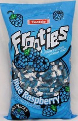 Frooties Blue Raspberry Candy 360 Count Bag Tootsie Bulk Candies Fruity 2.42 LBS