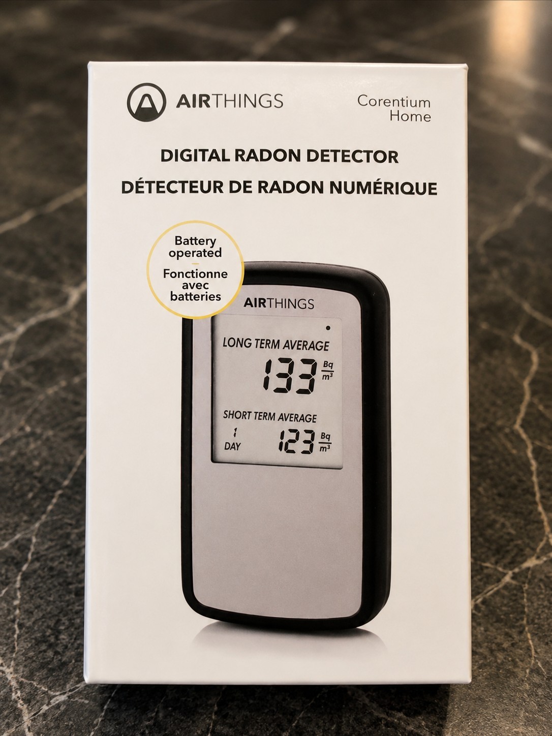 Airthings Corentium Home Digital Radon Gas Detector - NEW BQM gallery