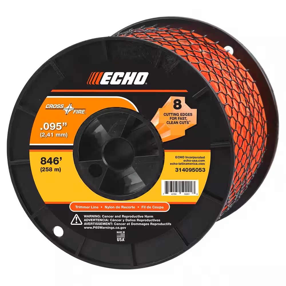 Echo Genuine 3 Lb Spool .095" Diameter Round Trimmer Line 314095053 gallery