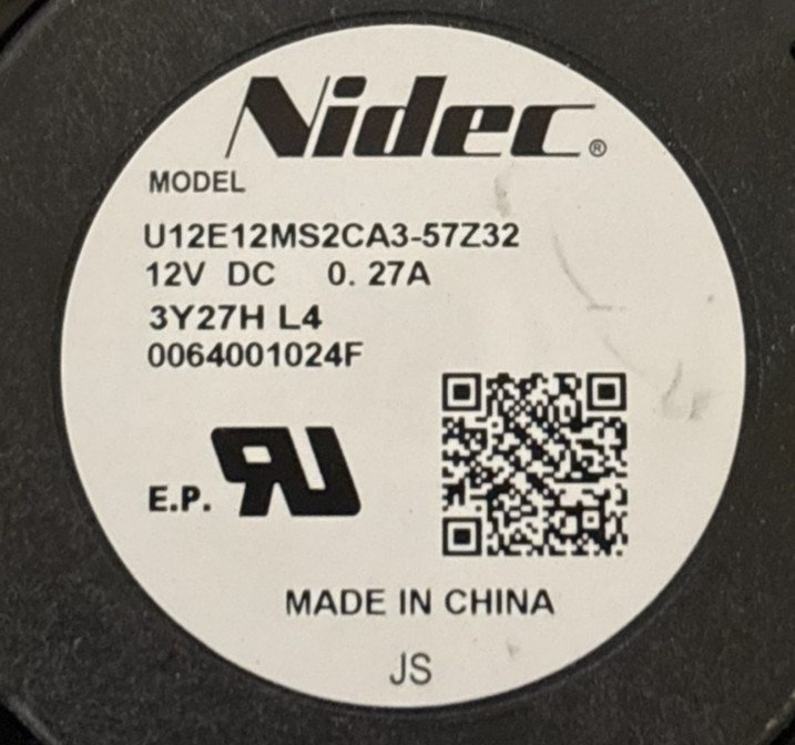 Fridge Fan Cooling Gasket Assembly U12E12MS2CA3 57Z32 ! FREE SHIPPING ! Z113 gallery