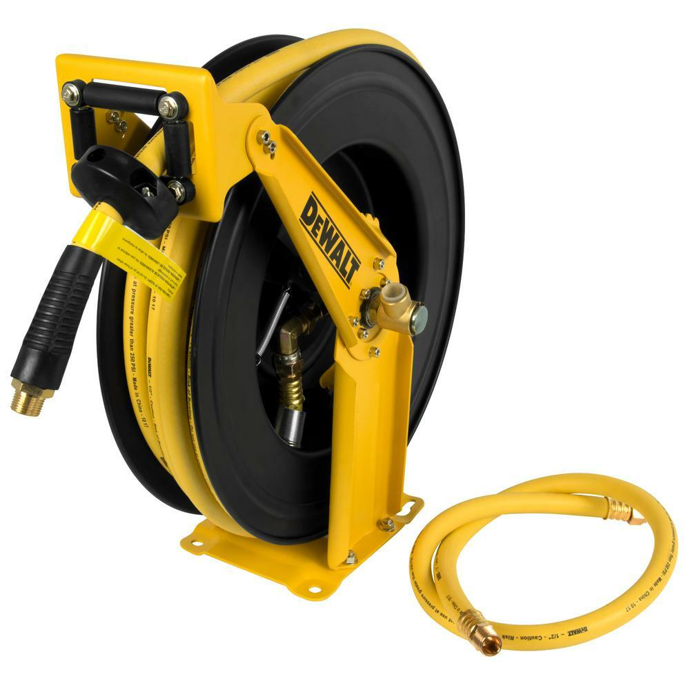 1/2 in. x 50 ft. Double Arm Auto Retracting Air Hose Reel gallery