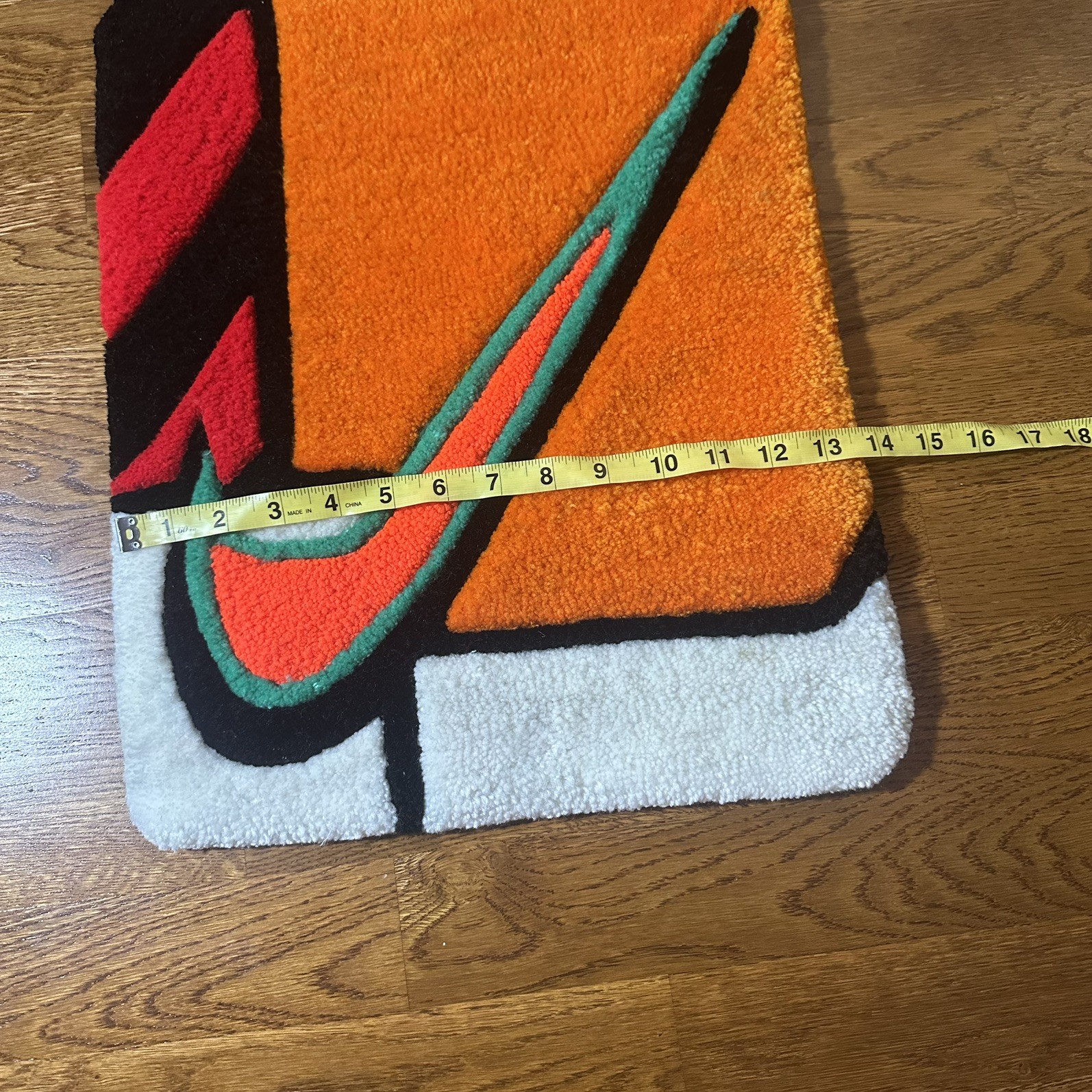 Homemade Hand Tufted Nike Inspired for Living Room and Bedroom gallery