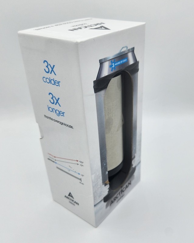 Corksicle Arctican Keeps Cans Cold for 3 Hrs, Fits standard 12 oz Alum Cans gallery