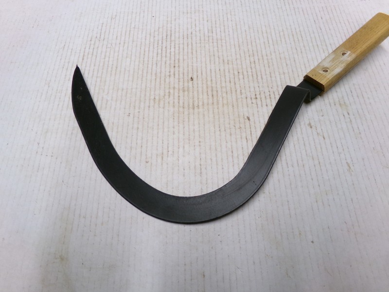 Rustic Farm Hand Scythe True Temper Old Farm Vintage Sickle Hand Tool gallery