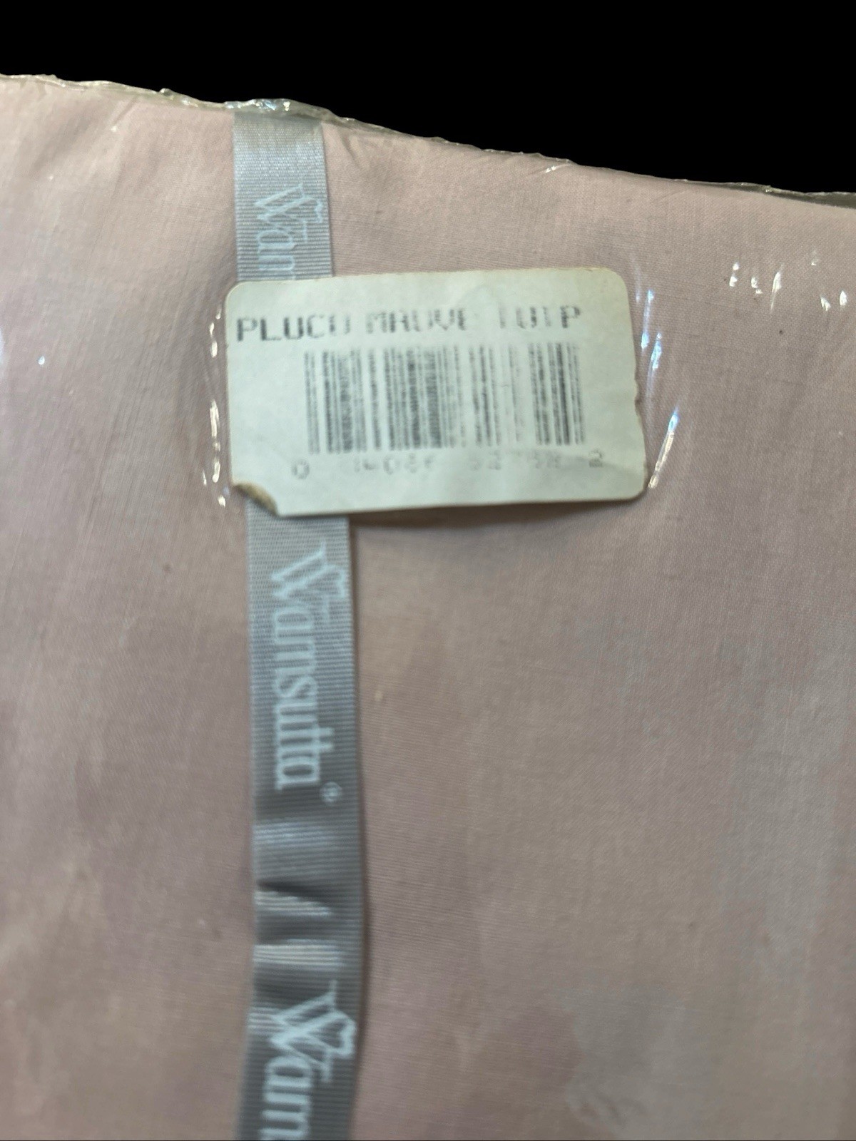 Wamsutta Supercale Plus 200 TC Twin Flat Sheet Mauve NEW Vintage gallery