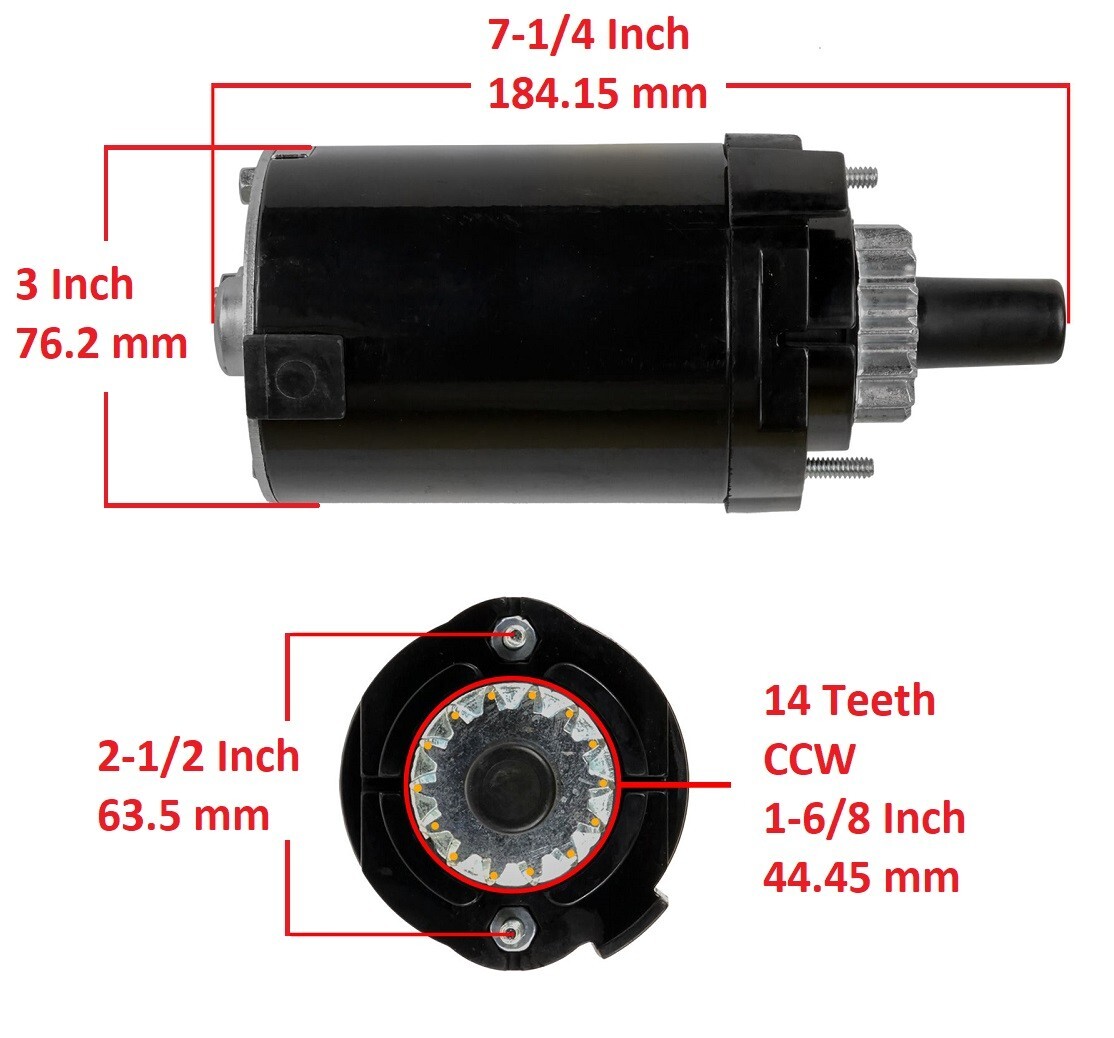 Starter Motor For MINNPAR 57-2255/ for ROTARY 12709/ for Wilson 71-09-5796 gallery