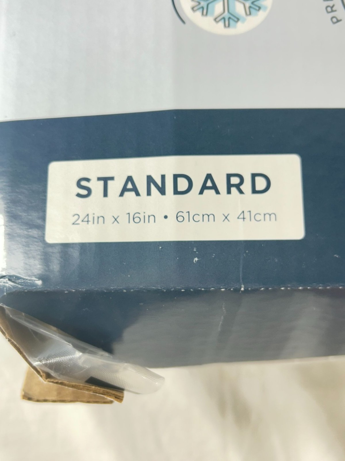 Tempur-Pedic Serenity Cooling Memory Foam Pillow Standard White Bed Pillow gallery
