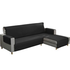 One-Piece L-Shape Sofa Couch Cover Reversible Chaise Lounge Cover Pet Mat 106″ L