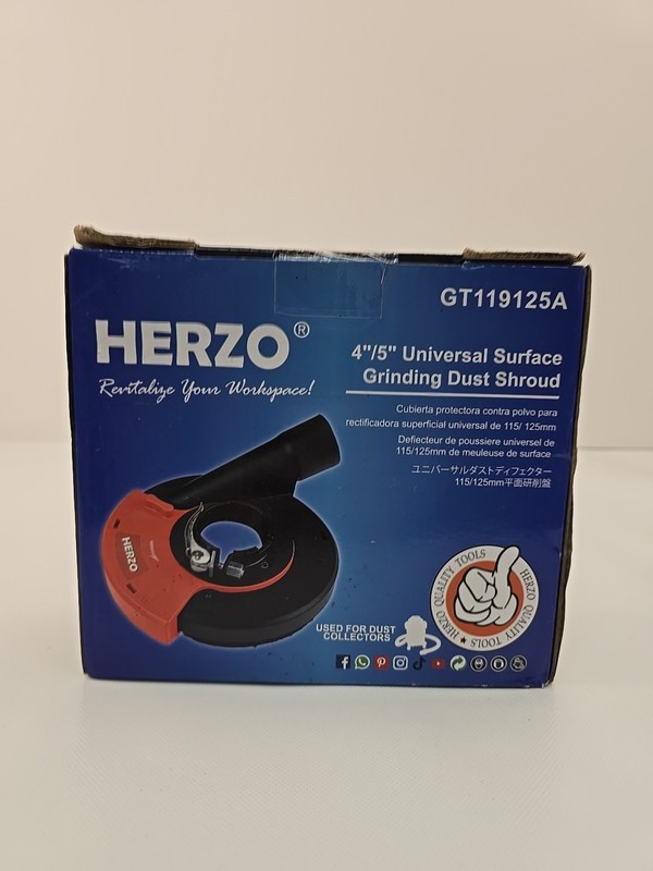 HERZO Dust Shroud for Angle Grinder 4"/5" Surface Grinding GT119125A SEE PICS gallery