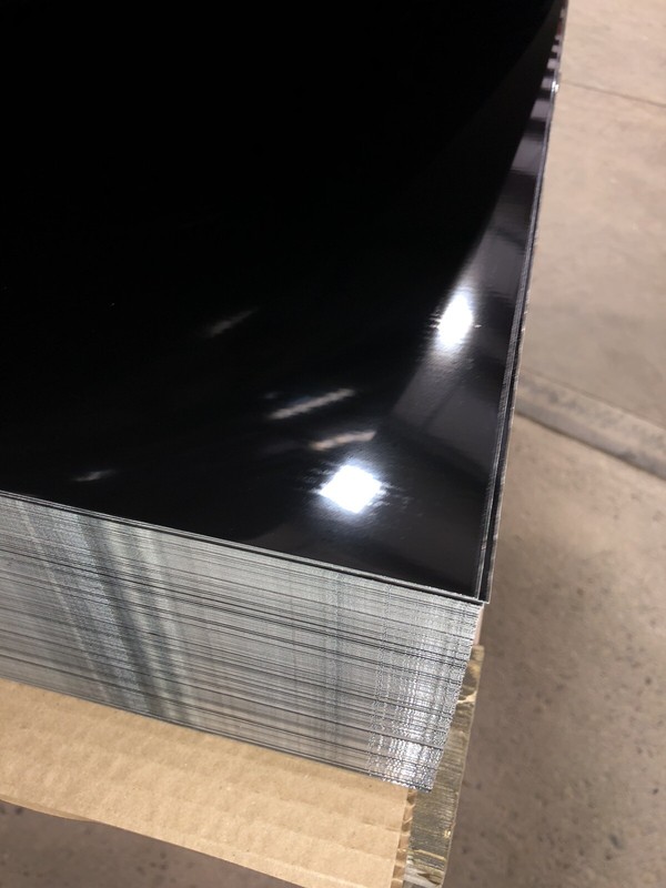 Multiple Sizes BLACK Aluminum Sheet .030" Thickness gallery