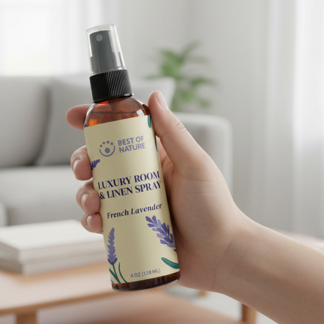 Calming Lavender Aroma Mist - Room & Linen Spray – Natural Essential Oil - 4 oz gallery