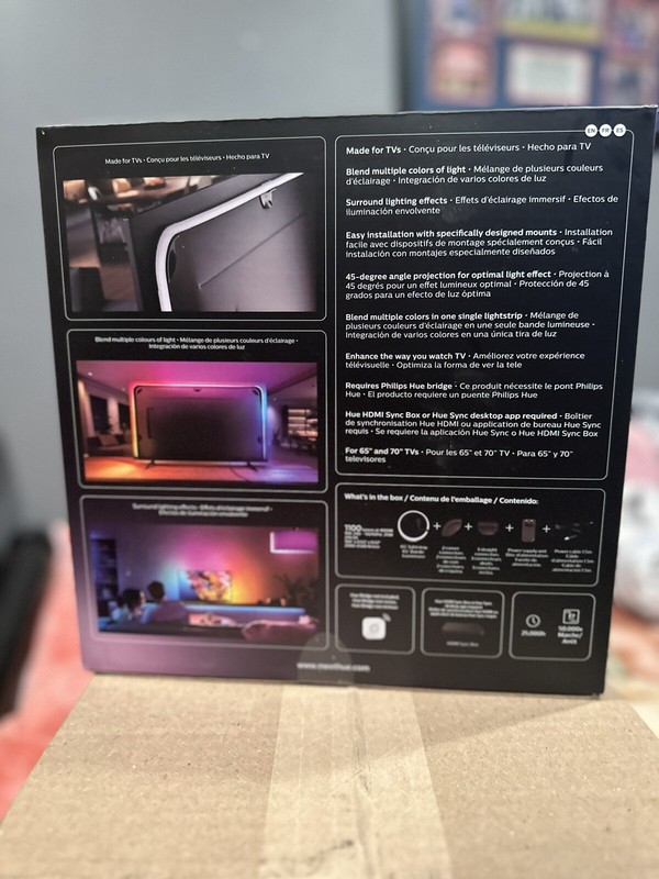 Philips Hue Gradient LightStrip For 65 - 70 In TV- ‎560417 gallery