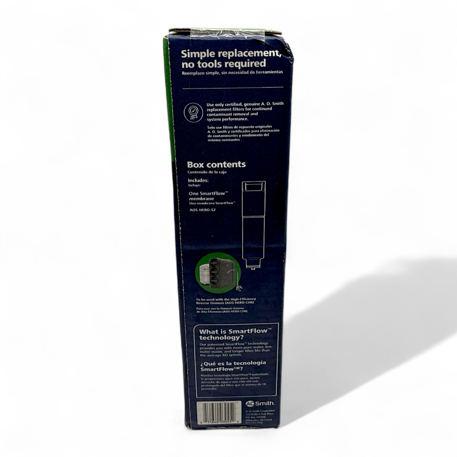 A.O. Smith Membrane Replacement RO Reverse Osmosis Under Sink J1 Filter 1099114 gallery