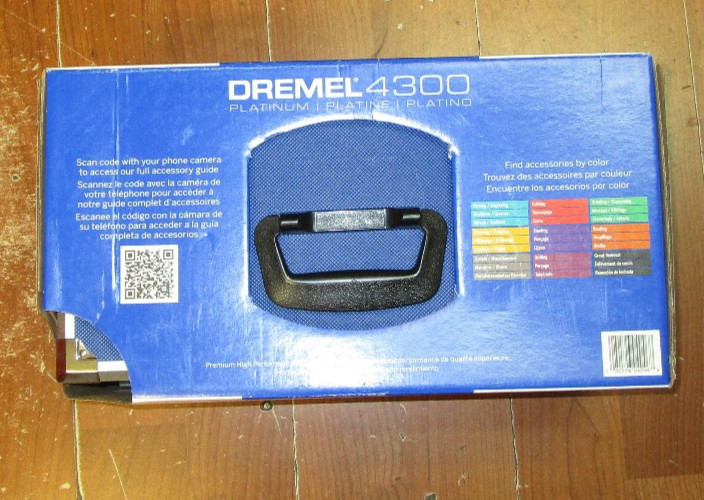 Dremel 4300 Platinum Variable Speed Rotary Tool Kit gallery