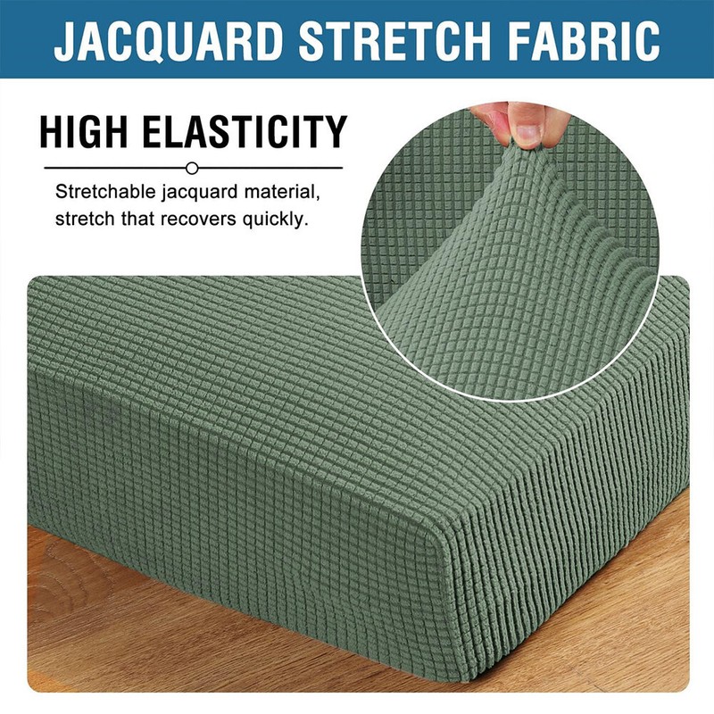 Stretch Sofa Covers Couch Settee Seat Cushion Slipcover L Shape Sectional Covers gallery