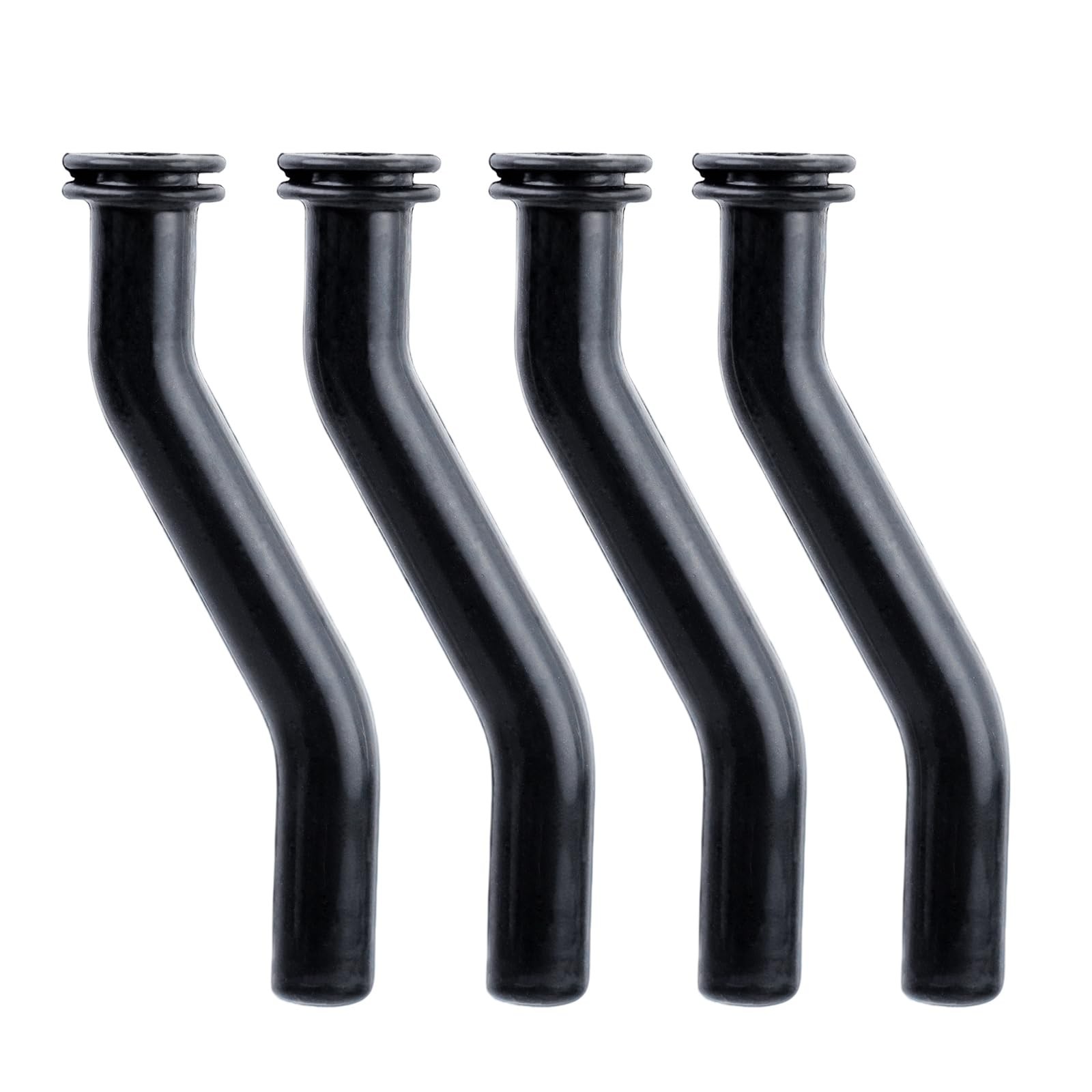 Vacuum Hose 596163 Compatible with Briggs & Stratton, John 3 inches, Black gallery