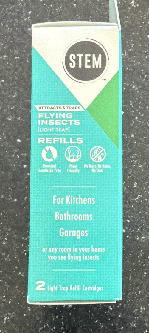 STEM Flying Insects Light Trap Refills. 2 Refill Cartridges. New. gallery