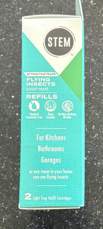 STEM Flying Insects Light Trap Refills. 2 Refill Cartridges. New. gallery