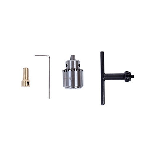 Mini DC 12V Electric Hand Drill Motor PCB & Twist Drills Set , New gallery