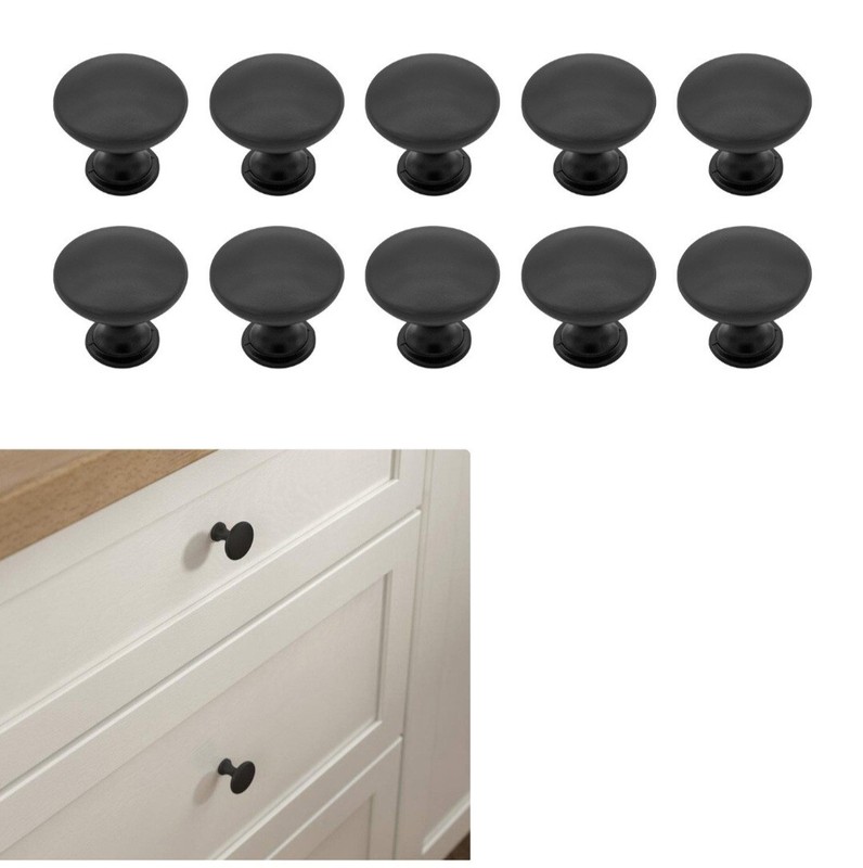 Matte Black Cabinet Knobs - Free Shipping If you spend $50 or More with us!! gallery