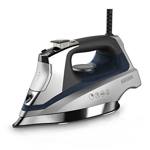 BLACK+DECKER D3030 Allure Professional Steam Iron, Gray/Blue gallery