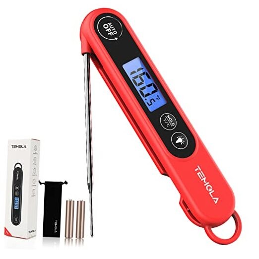 Meat Thermometer for Cooking, Instant Read Food Thermometer with Backlight gallery