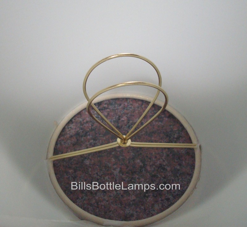 Rustic Cottage Cabin Burlap Table Light LAMP SHADE "Clip-On" Bulb 9" inch Cone gallery