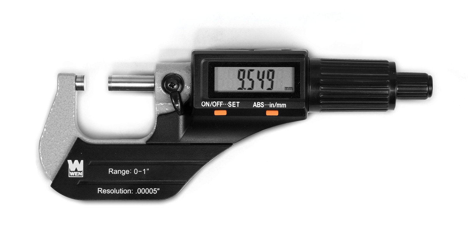 WEN 10725 Standard and Metric Digital Micrometer with 0 to Under 3 Inches gallery