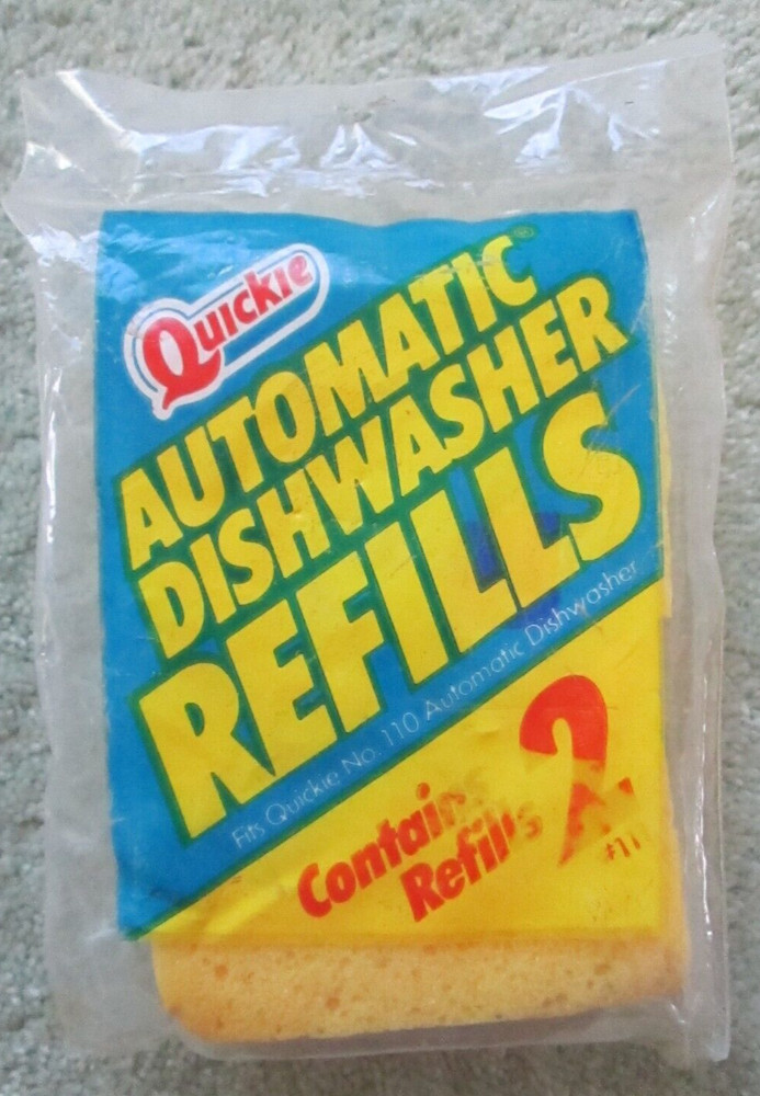Quickie Automatic Dishwasher Refills ~ Fits Quickie No. 110 ~ 2 #111 Refills