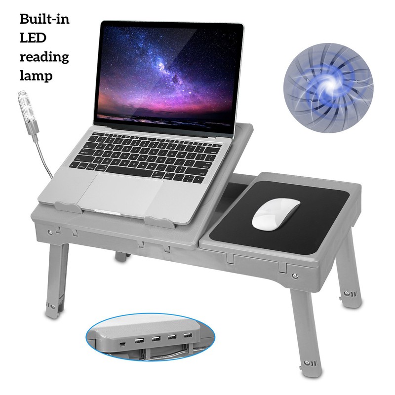 Portable Laptop Notebook Table Foldable Stand Sofa Bed Lap Tray Computer Desk gallery