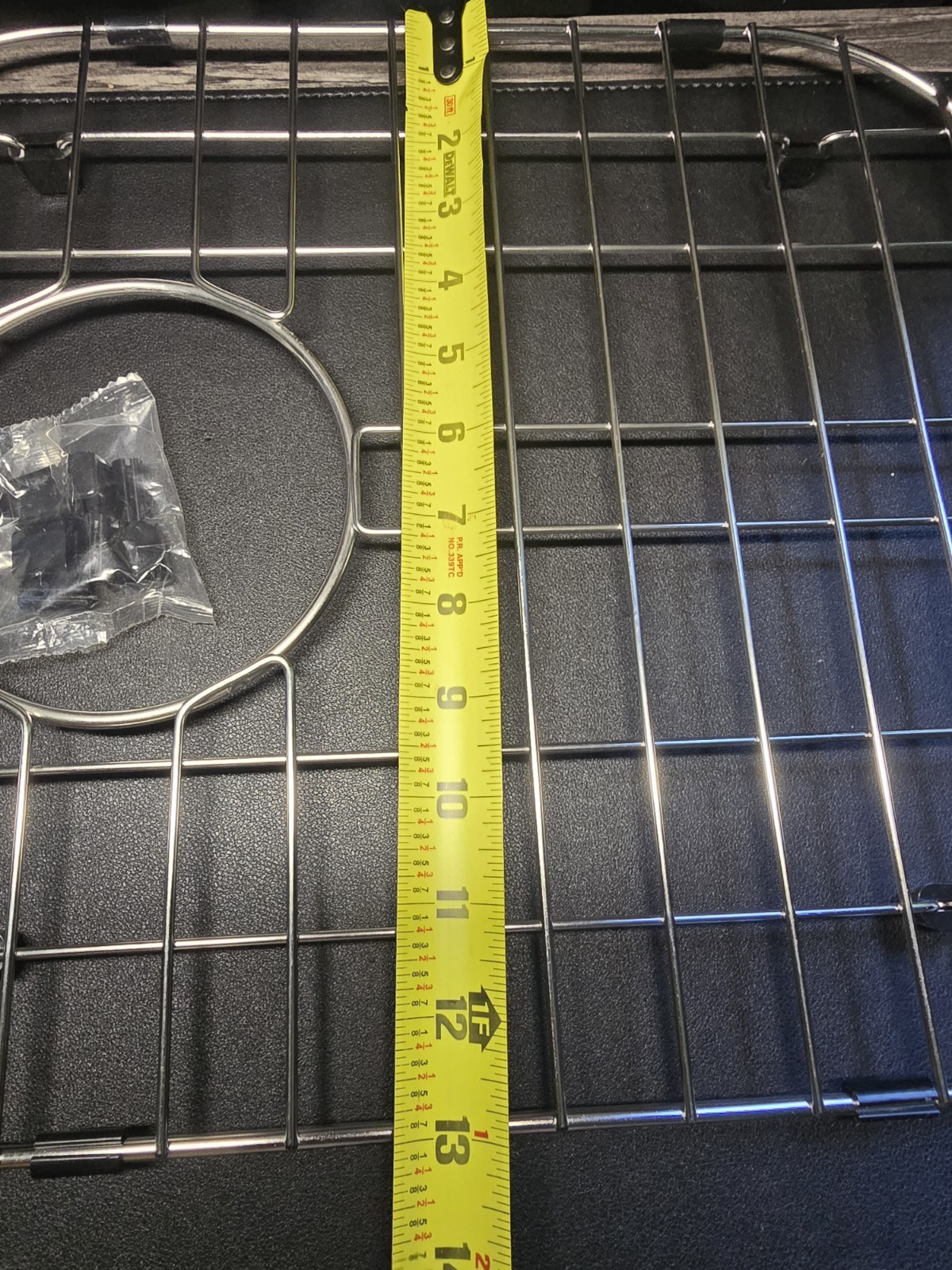 Stainless Steel Kitchen Sink Bottom Grid Rack, Rectangular, Drain Strainer gallery