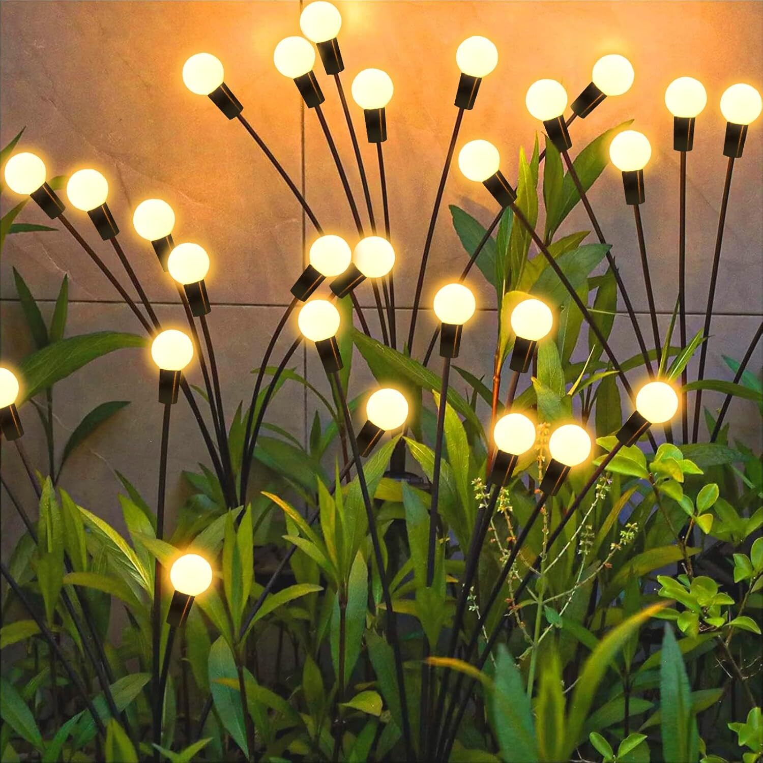 Outdoor Lights Decorative Waterproof Lights 8 LED Bulb Firefly Light 800mAh 2024 gallery