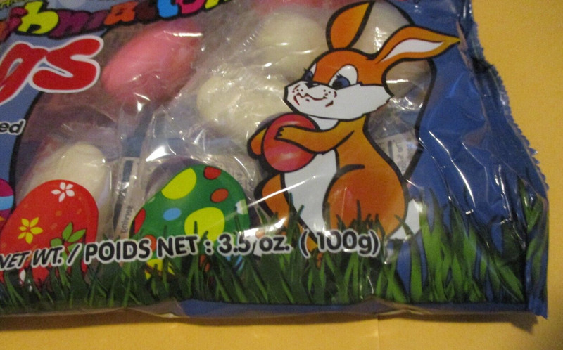 a Forrelli 3.5 oz Easter Hunt Marshmallow Candy Eggs Individual Wrapped 10 piece gallery