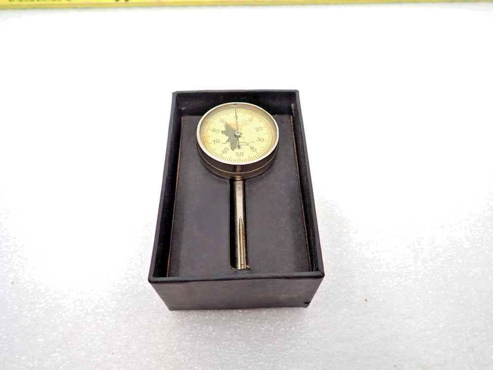 Starrett No.196B Dial Test Indicator With box made in USA