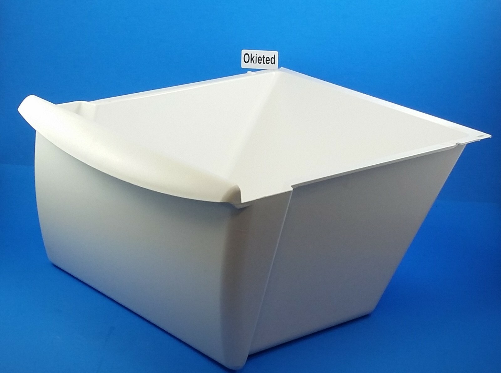 240351207 Frigidaire Refrigerator Lower Crisper Pan - White; H2c gallery