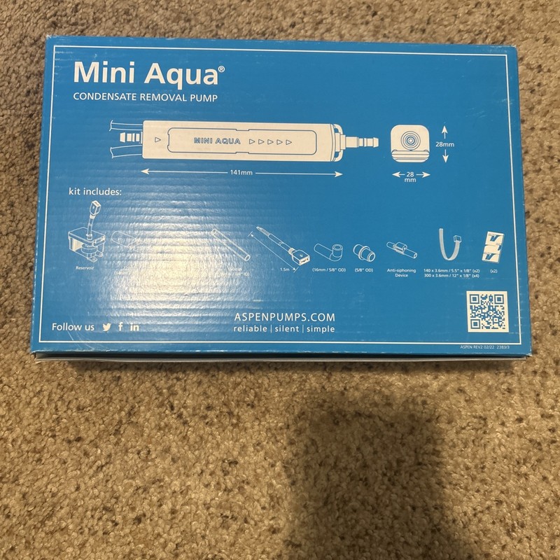 ASPEN 83829 Mini Aqua Pump Kit DACA-CP1-1 ~ 100-250V gallery