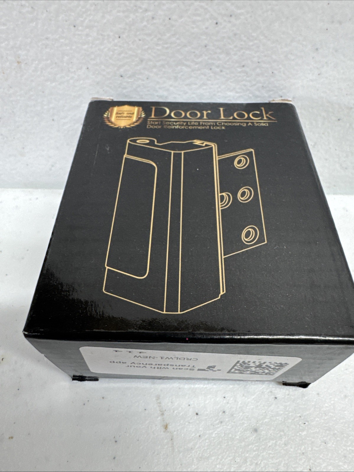 Home Security Door Lock Withstand 800 lbs for Inward Swinging Door,Door Reinforc gallery