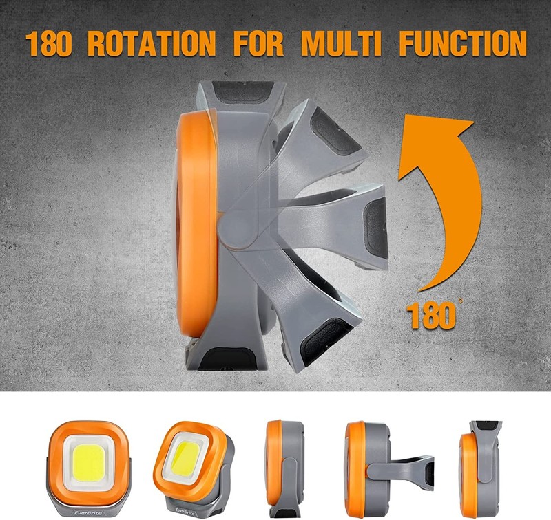 Rechargeable Work Light Portable/COB LED Work Light 1000 Lumens 3 Lighting Modes gallery