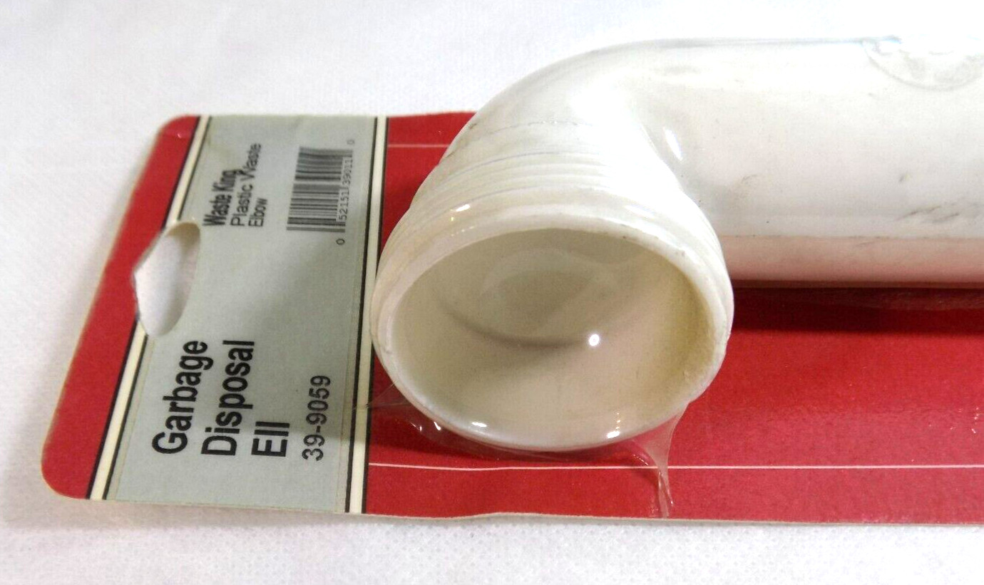 Waste King - Garbage Disposal Ell Lasco MPN - 39-9059 White Replacement Part gallery