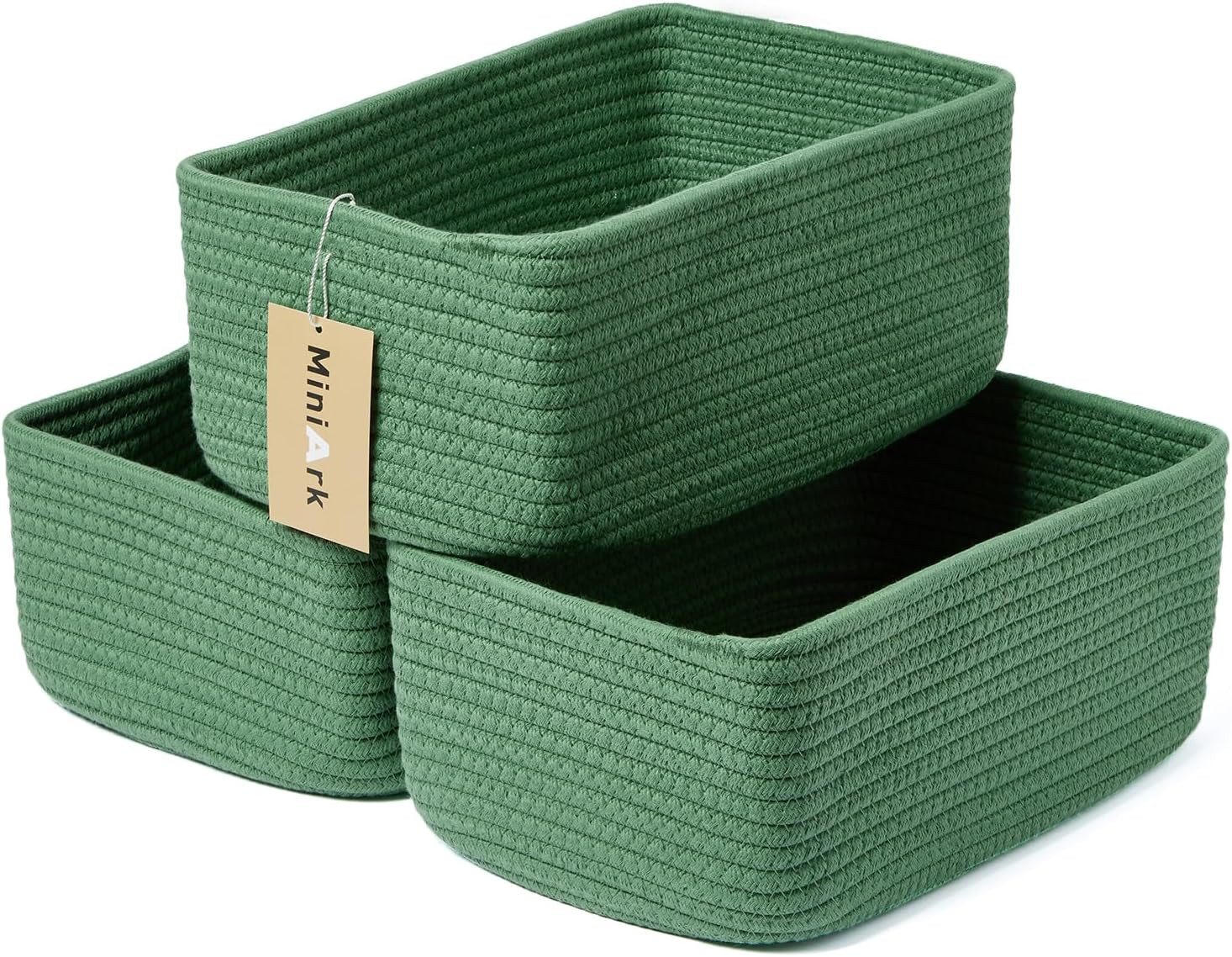 Small Storage Baskets for Organizing | Closet Organizer Bins | Shelf Toy Basket gallery
