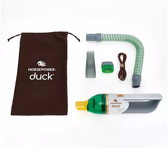 Cordless Handheld Vacuum Portable Wet Dry Cleaner Horsepower Duck Gold Ed. gallery