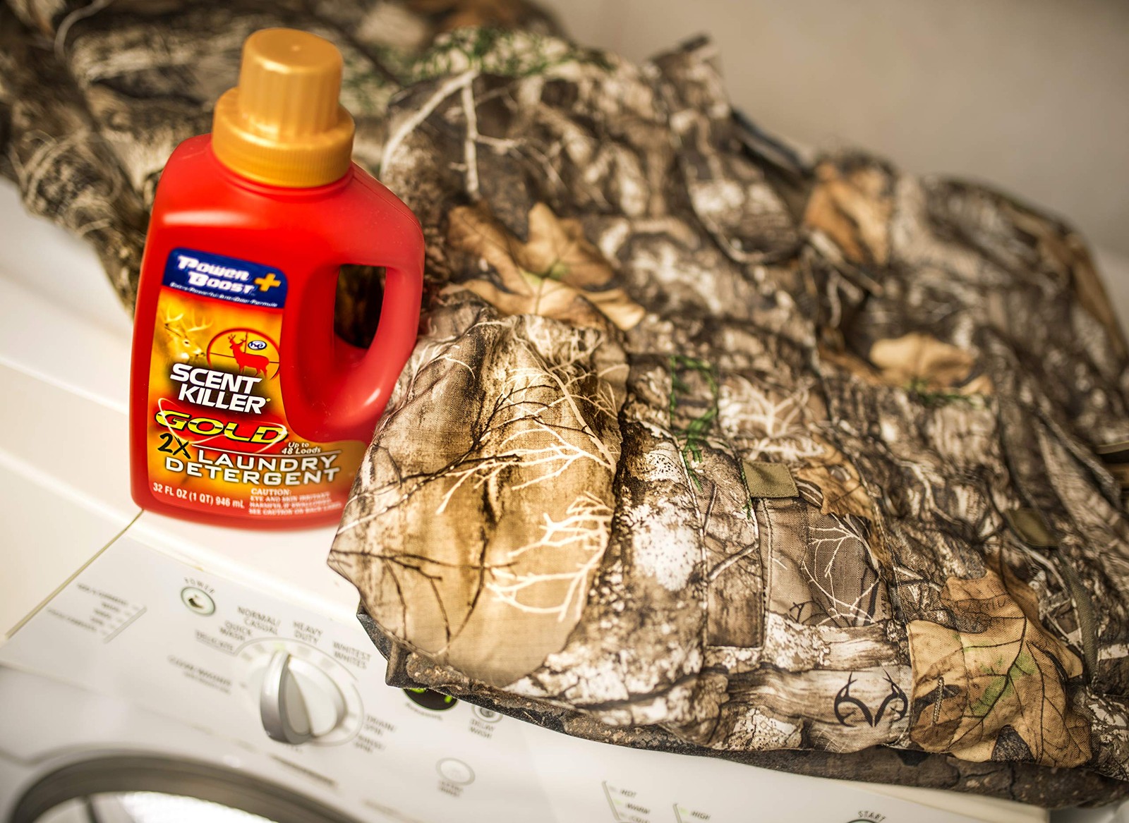 Scent Killer Gold Scent Free Laundry Detergent for Hunting Gear with Power Bo... gallery