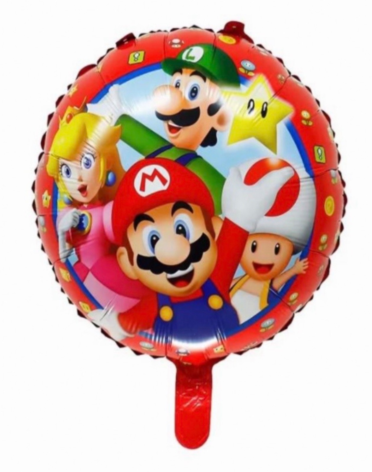 (5 Pack) Super Mario Princess Peach Balloon Pink Birthday Party Decoration gallery