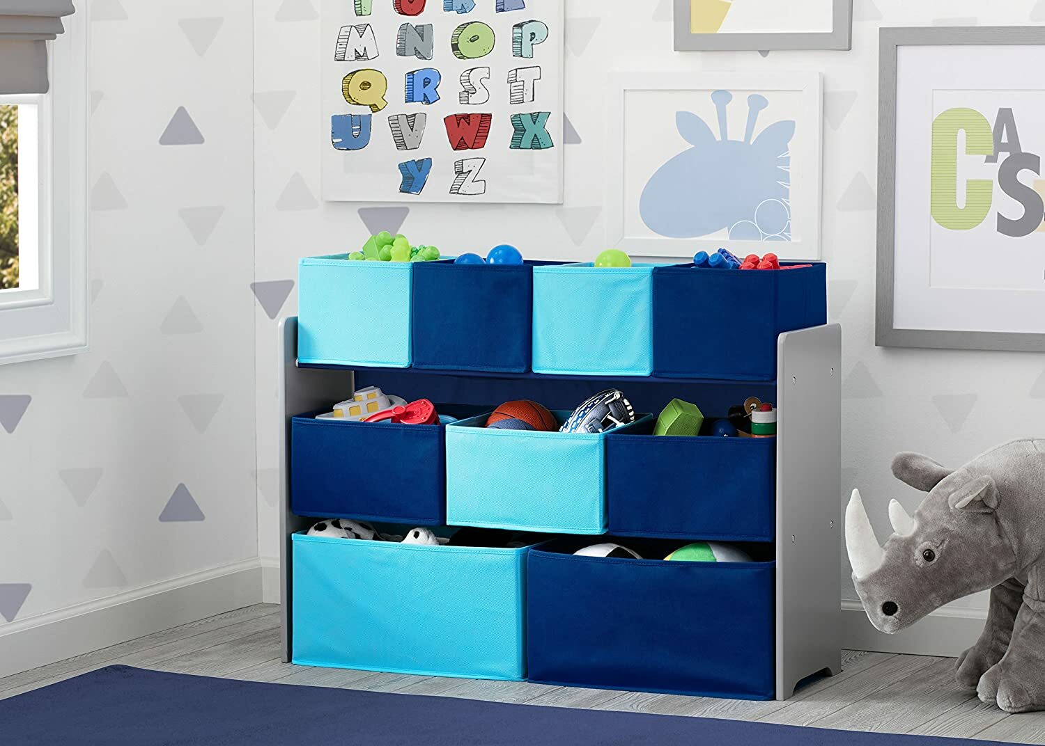 Large Kids Storage Toy Box Chest Bin Bookcase Playroom Organizer Child Furniture gallery