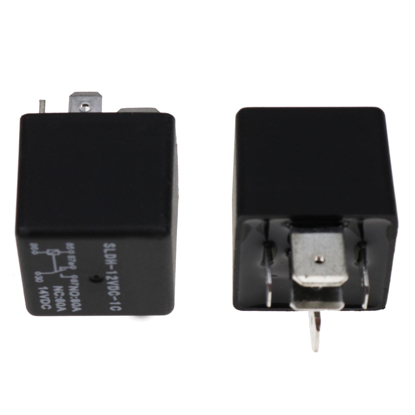 2X High Power Automotive Relay SLDH-12VDC-1C NO 80A NC 60A 14VDC For Songle gallery